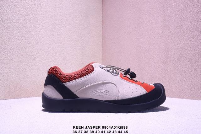 真标Keen科恩 Jasper Rocks Sp 织物皮革 户外露营旅行登山山系 耐磨 低帮 徒步鞋 货号:1019870 尺码:36-45 Xm0904Q89