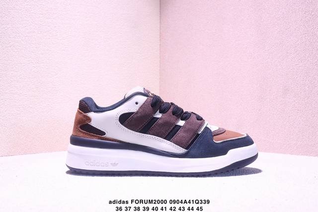 真标带半码 Adidas阿迪达斯三叶草男女鞋Forum2000Ori运动休闲鞋Js3158 尺码：见图 Xm0904Q339