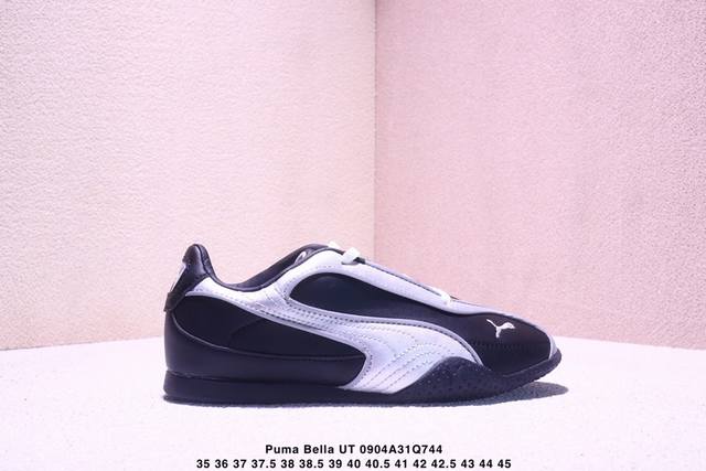 彪马puma Bella Ut Low 系列低帮薄底德训复古风经典百搭休 Xm0904Q744