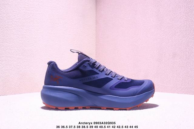 Arcteryx始祖鸟 Norvan Ld 3Gtx 覆盖防水 低帮户外登山徒步鞋 特有的独立衬垫 穿着更合脚 带有Gore-Tex防水内衬 提供透气性和防风雨