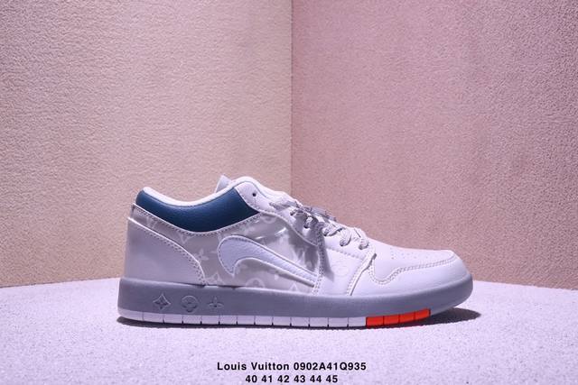 全新Lv路易威登Louis Vuitton Trainer Sneaker Low休闲运动文化百搭板鞋 尺码:40-45 Xm0902Q513