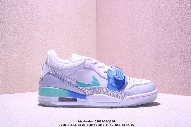 Nike Air Jordan Legacy 312 Low耐克乔丹三合一混合版本低帮文化休闲运动篮球鞋 有着交错结合的设计 它的名字就展现出它所包含的鞋款元素