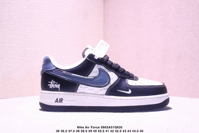 海外限量发售！公司级Nike Air Force 1 '07 Low “Supreme联名 双拼米白”空军一号 低帮 运动鞋 休闲鞋 折边针车 工艺难度大 原楦
