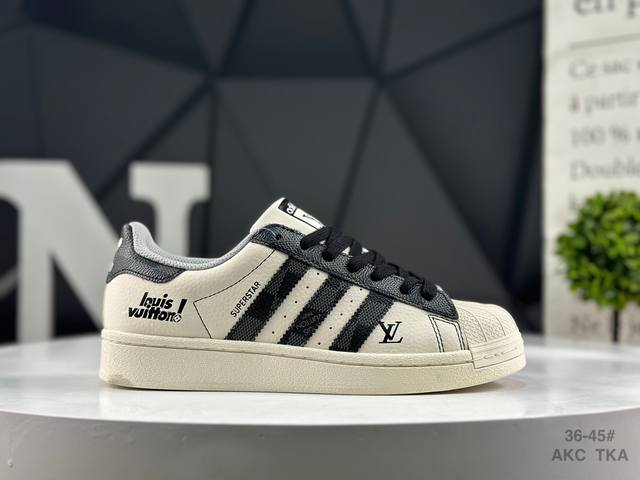 公司级带半码 阿迪达斯 Adidas贝壳头休闲板鞋 独家控货 平台正单 全鞋百分百原材料 全鞋电脑针车 Logo针车间距针数原版一致 皮料切割冲裁零瑕疵 原鞋一