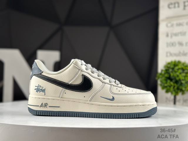 公司级耐克 Nike Air Force 1 '07 Low 空军一号 低帮 运动鞋 休闲鞋 折边针车 工艺难度大 原楦头原纸板 原装鞋盒 定制五金配件 内置全