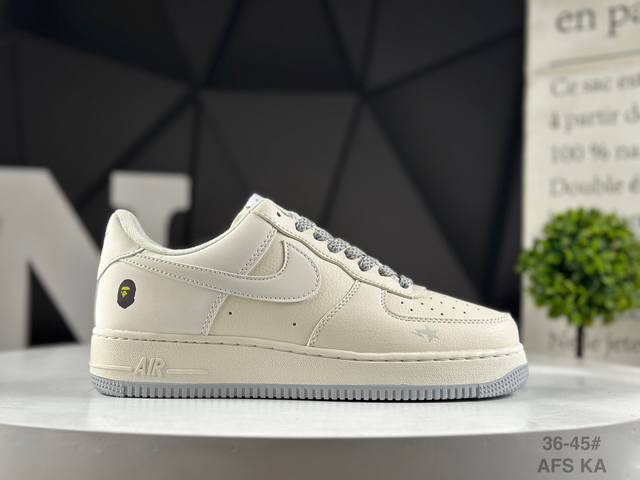 福利特价 头层耐克 Nike Air Force 7 原楦头原纸板 打造纯正低帮空军版型 专注外贸渠道 全掌内置蜂窝气垫 原盒配件 原厂中底钢印、拉帮完美 货号