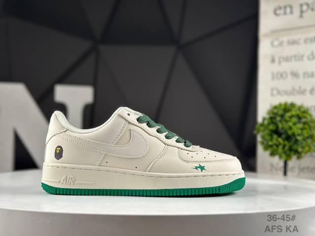 福利特价 头层耐克 Nike Air Force 7 原楦头原纸板 打造纯正低帮空军版型 专注外贸渠道 全掌内置蜂窝气垫 原盒配件 原厂中底钢印、拉帮完美 货号