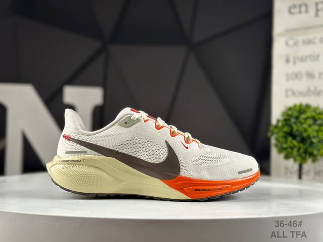 公司级耐克 Nike Air Zoom pegasus 41 耐克 超级飞马涡轮增压马拉松休闲运动慢跑鞋采用全新双层超轻透气网眼布材质 内里嵌入定型海绵 中底搭