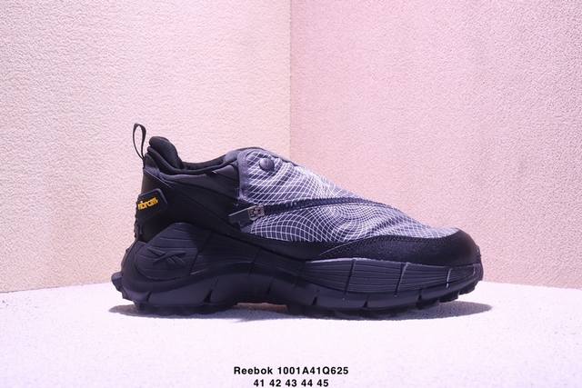 公司级Reebok锐步 Zig Kinetica Edge 2.5 休闲运动 网布反毛皮橡胶Tpu耐磨 低帮 越野休闲城市通勤跑步鞋 货号: 245915 尺码