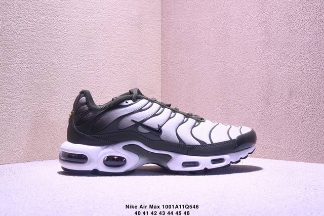 简介：耐克 Nike Air Max plus Tn 2代 潮流百搭 透气舒适气垫缓震 网面休闲防滑运动滑板鞋慢跑鞋 Dm0032 300 尺码：40-46 X