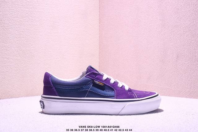 Vans 范斯 Sk8-Low 经典款 低帮 黑白 休闲板鞋帆布鞋 Vn0A4Uuk6Bt 工艺：硫化1:1 重量1:1、真标、原钢印、材质标、鞋型标、合格证