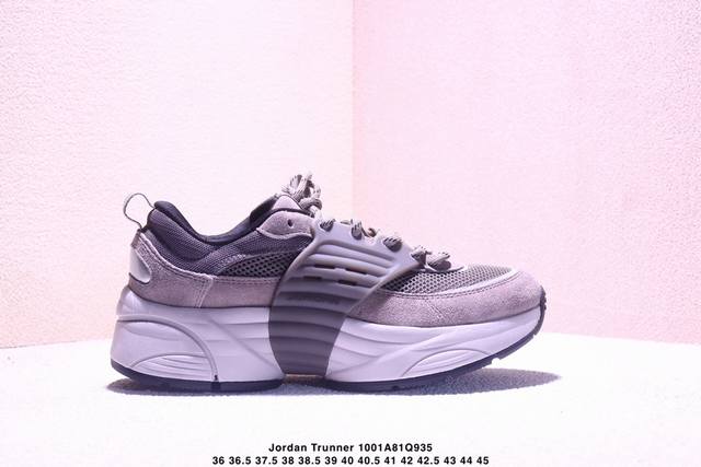 乔丹 Aj Jordan Trunner O S 经典百搭 透气支撑 生活休闲鞋 半 36-45 Xm1001Q935