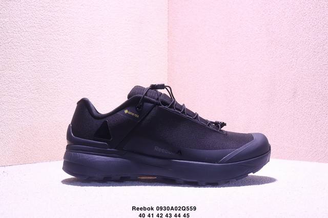 公司级Reebok锐步 Liquid Speed 织物 Gtx 户外登山鞋 防水工艺 柔软舒适 耐磨防水透气支撑 低帮 徒步鞋 货号:B27580-D3 尺码: