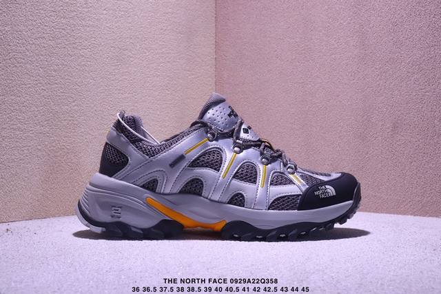 北面The North Face Hedgehog系列 网布 舒适 防滑耐磨防水透气抓地 低帮 徒步鞋 男女同款 黑色 货号：Nf0A8Adukt0 095 码