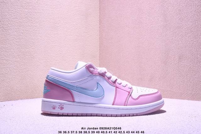 真标Nike Air Jordan 1 Low Aj1 乔1 耐克 低帮休闲板鞋 同步官方配色 货号:Dc9036- 尺码:36 36.5 37.5 38 38