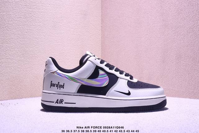 公司级：耐克Nike Air Force 1 Mld 07 空军一号高帮百搭休闲运动板鞋。柔软、弹性十足的缓震性能和出色的中底设计，横跨复古与现代的外型结合，造