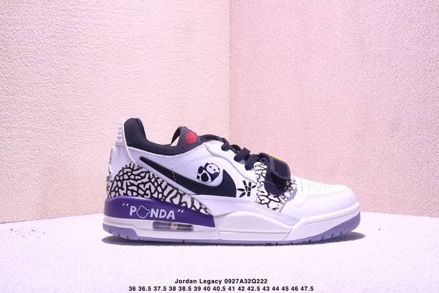 Jordan Legacy 312 时尚舒适 低帮 复古篮球鞋 男女款 Xm0927Q222