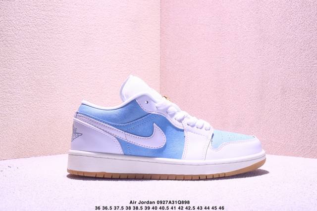 公司级Nike Air Jordan 1 Low Og Aj1乔1 耐克 低帮休闲板鞋 同步官方配色 官方货号:Hq2004-400 尺码:36 36.5 37