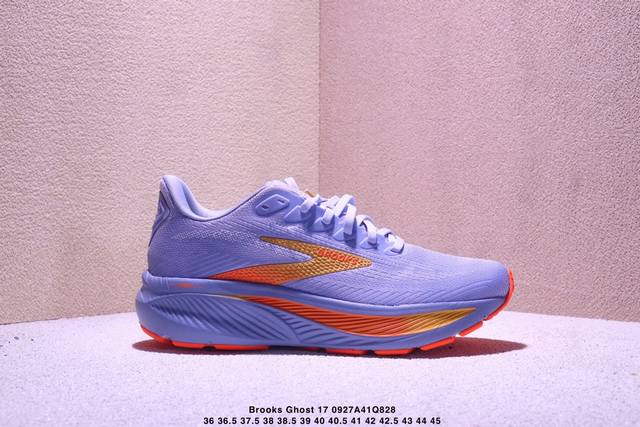 公司级Brooks布鲁克斯 Ghost 17 网面时尚 网布耐磨透气 低帮 休闲跑步鞋 货号: 431 1D 070 尺码:36 36.5 37.5 38 38