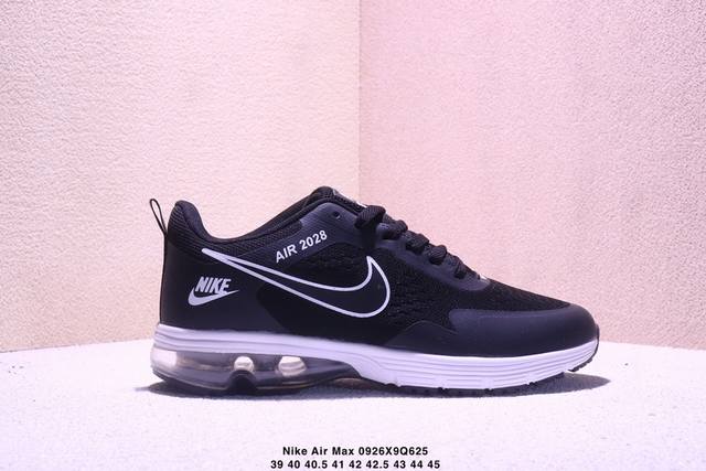真标Nike Air Max 2028 耐克 气垫跑鞋 鞋身大面积采用了网眼材质为主 并且后跟部分还带有反勾Swoosh点缀 设计感十足 货号:Cj1677-0