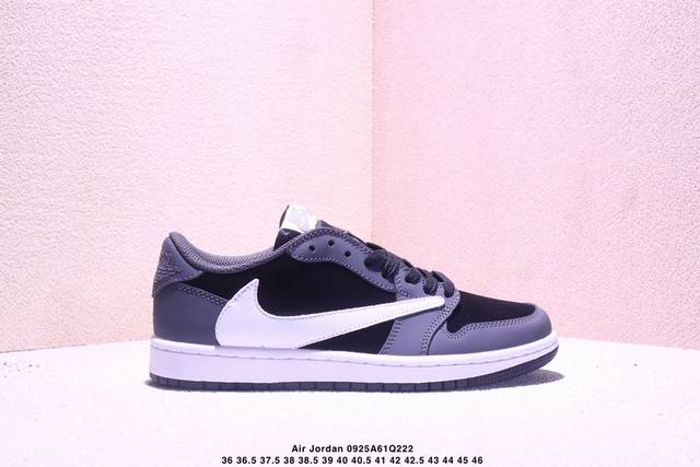 Travis Scott X Jordan Air Jordan 1 Low Og Ts Sp 倒钩1.0初代 联名款 低帮 复古篮球鞋 男女款 Xm0925Q