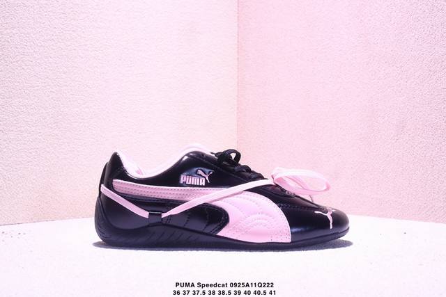 Rosé X puma彪马 Speedcat 系列 情侣 薄底赛车德训双鞋带 舒适百搭 生活休闲鞋 女款 Xm0925Q222