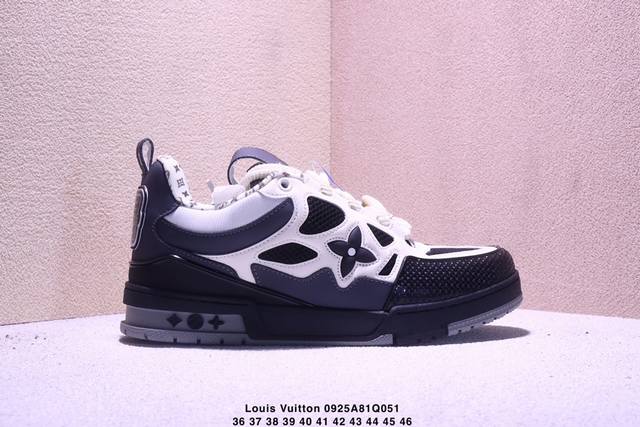 Louis Vuitton Skate 1854 Low Sneaker Lv54系列低帮复古百搭休闲运动板鞋 四叶草 花卉 佛山大厂出产 品控胜过市面百分之9