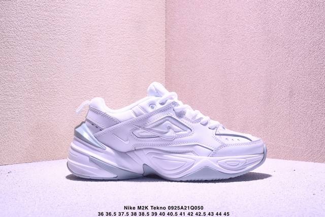 公司级Nike M2K Tekno耐克复古潮流百搭休闲运动旅游老爹鞋 原楦原档案开发独立一次发泡轻量高回弹私模 货号:Bq3378- 尺码:36 36.5 37