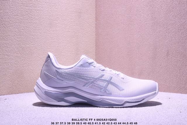 亚瑟士 Asics Netburner Ballistic Ff 4 舒适百搭简约时尚 低帮 训练鞋 男女款运动跑步鞋。亚瑟士 Asics Gel-Netbur