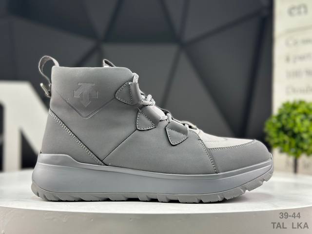 迪桑特 Descente Dualis 舒适百搭 防滑耐磨 高帮生活休闲鞋 货号:D4431Lbt22 尺码：如图所示 Tal Lka