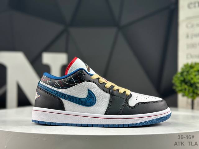 真标带半码 耐克 Nike Air Jordan 1 Mid”Aj1乔丹一代低帮经典复古文化休闲运动篮球鞋 货号:Fv3622-141 尺码:36 36.5 3