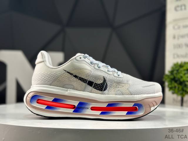 公司级半码耐克 Nike Vomero premium 耐克 舒适减震防滑 低帮跑步鞋 全掌Reactx泡绵中底 前掌和后跟还配备了Air Zoom气垫单元 据
