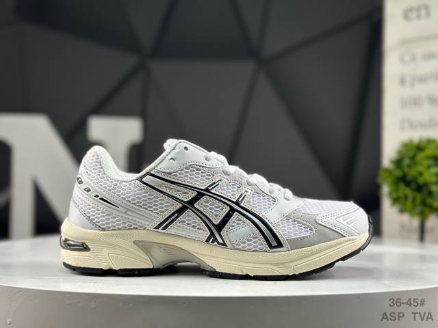 亚瑟士 Asics Gel-1 亚瑟士户外风低帮休闲运动跑步鞋 1A256-118 #鞋款选用网眼与皮革相接，复古而富有层次感。Ortholite 鞋垫+搭载着