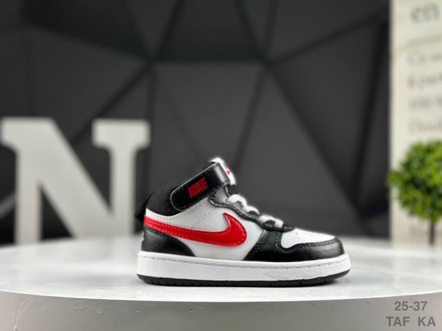 精品童鞋 耐克 Nike Court Borough Low 2 学院系列高帮休闲童鞋运动皮革板鞋 Cd7783 101 码数 如图所示 Taf Ka