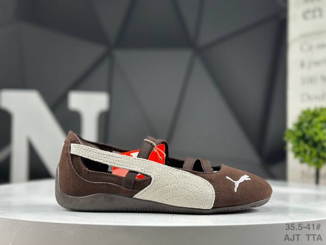 彪马 puma Bella Ut Leather 彪马时尚休闲凉鞋 货号：406758 02 尺码：36-41 半 Ajt Tta