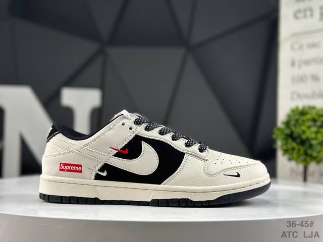 300 公司级耐克 Nike Sb Dunk Low 斯图西联名 周年高端定制 低帮休闲板鞋 定制鞋盒 大厂纯原品质出货 超高清洁度 皮料切割干净无任何毛边 细