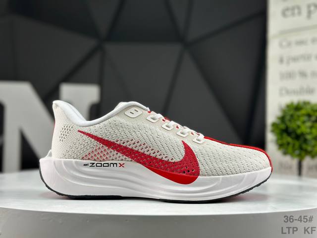 耐克 Nike Air Zoom pegasus plus 耐克飞马加强版系列低帮马拉松休闲运动慢跑鞋 升级原楦原纸版数据开发 采用弹性 Flyknit 飞织鞋