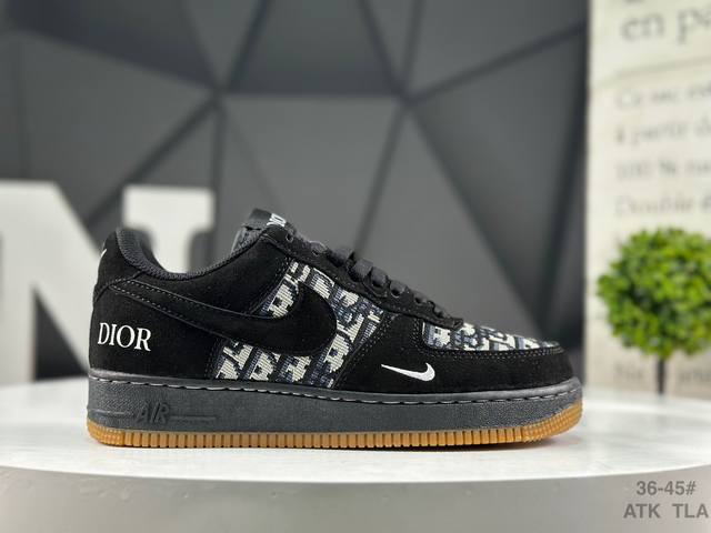 耐克 Nk Air Force 7 Low 空军一号低帮休闲板鞋 #定制皮料 原楦原纸板 纯正空军版型 高清洁度 内置全掌气垫 货号：Fd0188 023 尺码