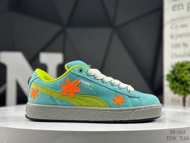 公司级 彪马 puma Suede Xl复古单品 彪马 防滑耐磨低帮德训板鞋 货号:40079 01 尺码:36 37 37.5 38 38.5 39 40 4