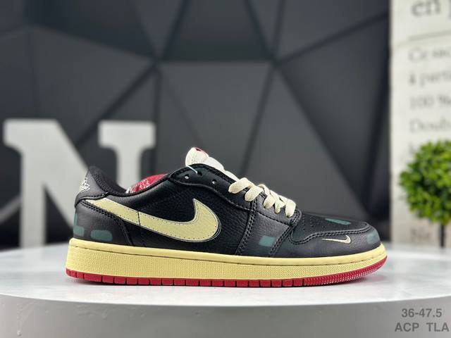 耐克 Nigel Sylvester X Jordan Air Jordan 1 Low Og Nitro Better With Time 联名款 低帮休闲板