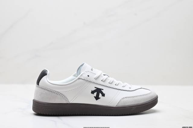 公司级迪桑特Descente Edge Court Classy 复古轻质 耐磨低帮板鞋 货号:Sq323Lsn75 尺码:36 36.5 37.5 38 38
