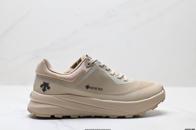 公司级迪桑特Descente Dualis Wp都市通勤 Gore-Tex 时尚舒适 防滑耐磨 时尚休闲运动覆盖防水男子越野跑鞋 官方同步上架 适合技术路线单日