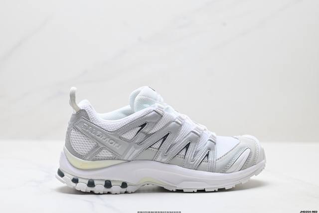 公司级Salomon萨洛蒙 Xa pro 3D户外越野跑鞋 鞋面采用Sensifit贴合技术 全方位贴合包裹脚型 鞋跟部鞋底牵引设计 提供强大的抓地性能 更适应