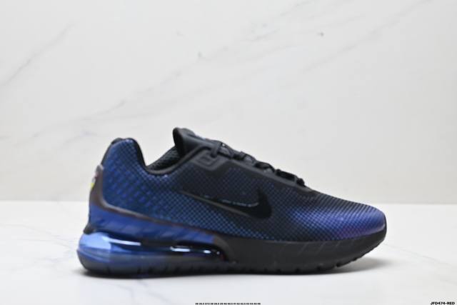 公司级Nike Air Max phoneix 耐克 运动缓震 耐磨透气 气垫跑鞋 鞋身大面积采用了网眼材质为主 并且后跟部分还带有反勾Swoosh点缀 设计感