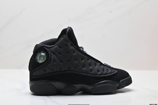 公司级Nike Air Jordan 13 耐克 迈克尔 乔丹Aj13代复古中帮文化休闲运动篮球鞋 货号:414571-011 尺码:36 36.5 37.5