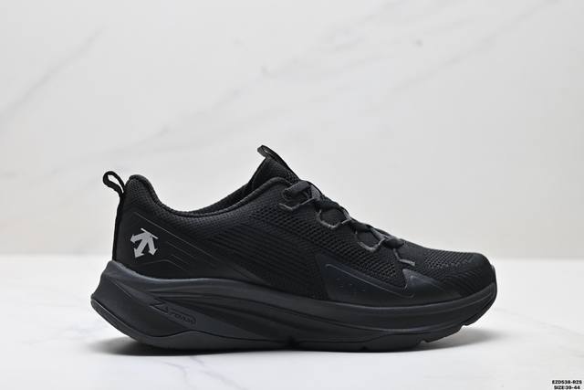 纯原迪桑特Descente Enerzite Lavitate 2.0 Knit 时尚防滑 低帮跑步鞋 针织网布无缝拼接鞋面轻薄通透减少摩擦 进口Z Foam缓