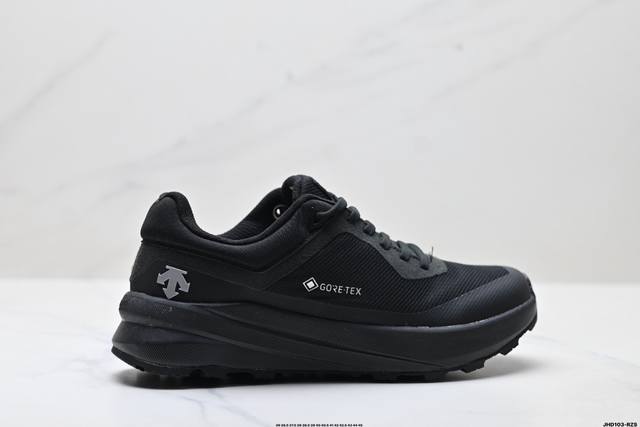公司级迪桑特Descente Dualis Wp都市通勤 Gore-Tex 时尚舒适 防滑耐磨 时尚休闲运动覆盖防水男子越野跑鞋 官方同步上架 适合技术路线单日
