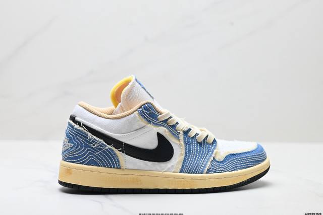 真标Nike Air Jordan 1 Low Og 耐克 Aj1乔1低帮休闲板鞋 官方货号:Fn7670-493 尺码:36 36.5 37.5 38 38.