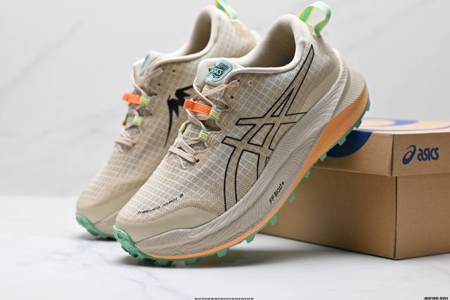 公司级Asics Gel-Trabuco Max 3 亚瑟士 网面透气 耐磨 越野跑步鞋 这双鞋的外观设计超级吸引人 简约大气 色彩搭配也很时尚 Asics亚瑟