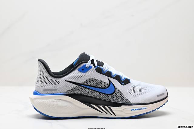 公司级Nike Air Zoom pegasus 41 耐克 超级飞马涡轮增压马拉松休闲运动慢跑鞋 采用全新双层超轻透气网眼布材质 内里嵌入定型海绵 中底搭载全
